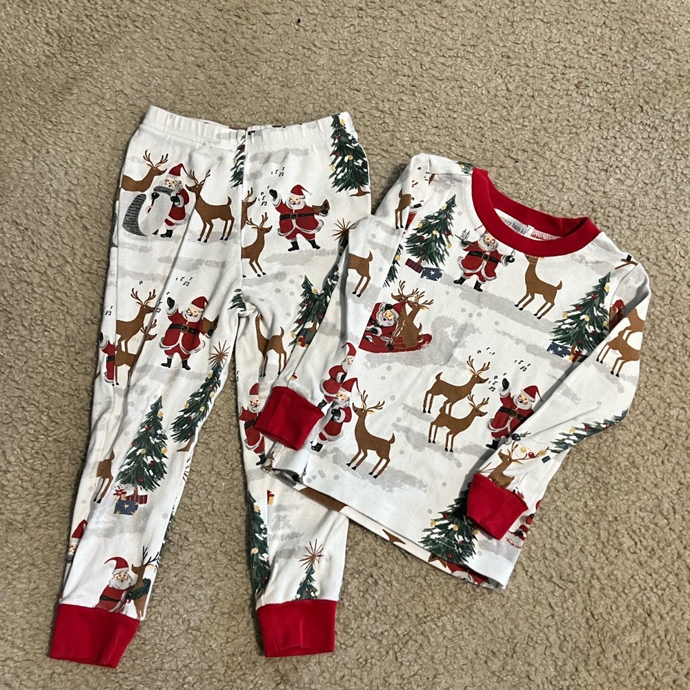 Pottery Barn Christmas pajamas